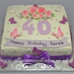 40 th birthday cake