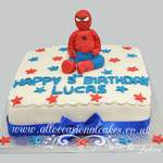 spiderman cake from £ 55 (8")